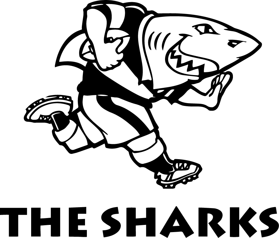 Sharks 0-Pres Primary Logo iron on transfers for clothing